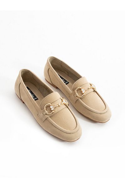 ALEMDAR AYAKKABI Γυναικείο Loafer GLİMMER Skin Γνήσιο Δέρμα