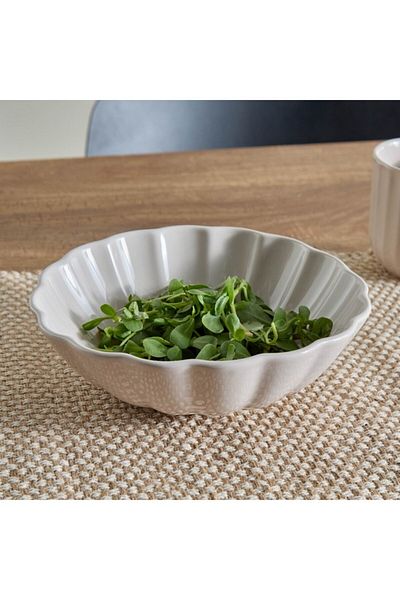 Home Box Siam Scallop Serving Bowl 22 cm