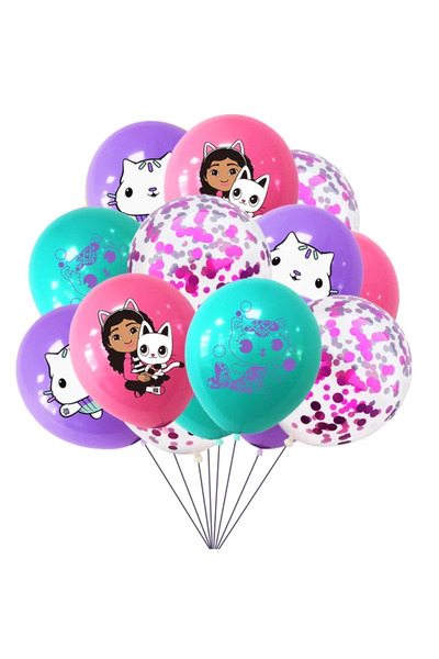 Choice مجموعة من 15 قطعة 10/15 قطعة 12 بوصة من بالونات اللاتكس الترتر على شكل...