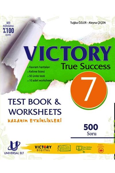 UNIVERSAL ELT Clasa a 7-a Victory True Success Test Book și foi de lucru