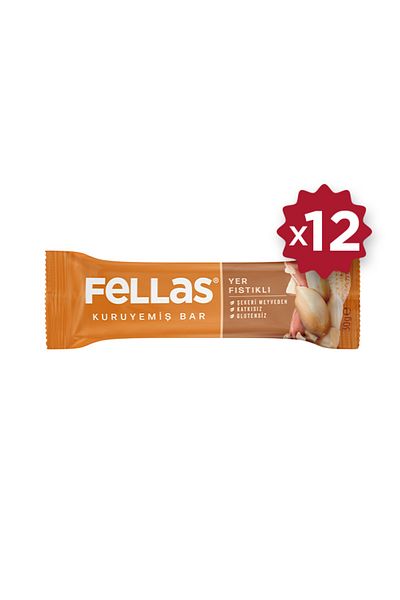 Fellas مكسرات أرضية 30 جرام × 12 قطعة