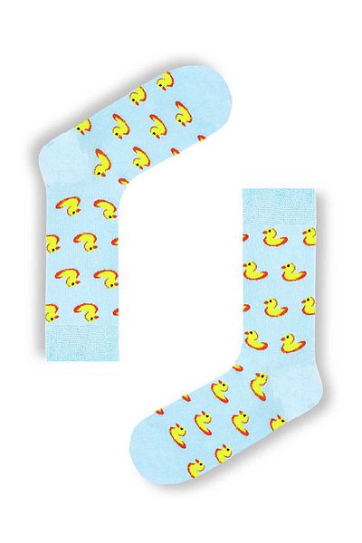 CARNAVAL SOCKS Цветни чорапи с шарки на пилета