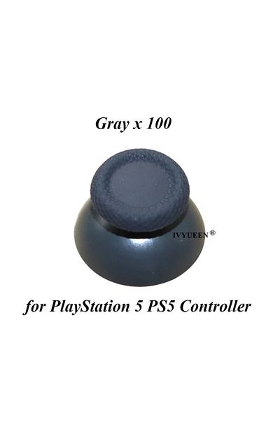 Choice Gray Ivyueen 100 Pcs For Playstation 5 Ps5 Dualsense Controller Thumbstick 3d Analog Thumb Stick Joy