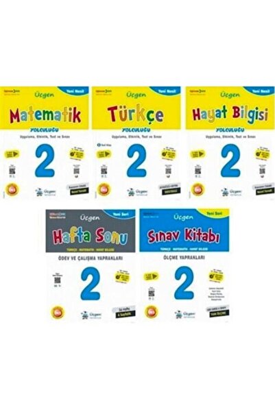 Üçgen Yayıncılık 2. Sınıf Yeni Nesil Ilkokul Seti Tam Set