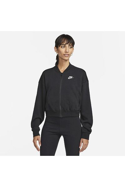Nike Hanorac NIKE pentru femei W NSW CLUB FLC OS CRP FZ SWTSH - FB7278010