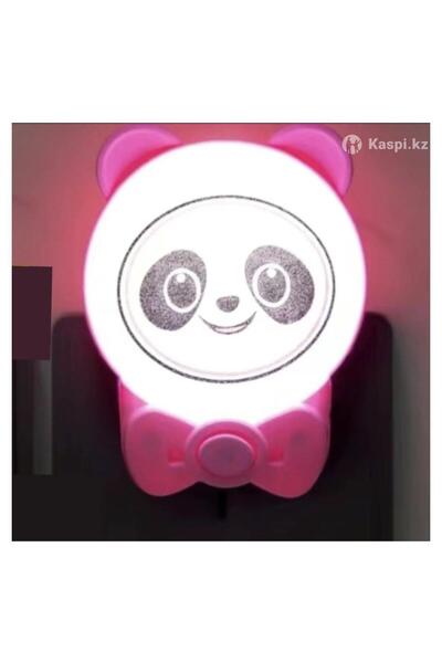 fullreyon Sevimli Panda Bebek Çocuk Odası Gece Lambası, Prize Tak Çalıştır An...