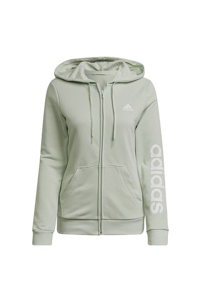 adidas ADIDAS women's sweatshirt W LIN FT FZ HD - HK9662