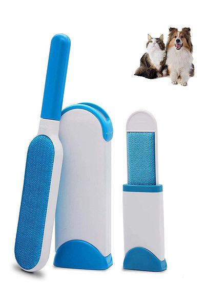 Fresh Moon Cat Dog Rabbit Hair Collection Set Automatic Lint Collector Anti-Shedding Pet Products