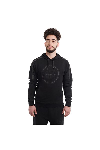 EA7 Emporio Armani Hanorac EMPORIO ARMANI EA7 pentru barbati TRAIN LOGO SERIES M HOODIE RN MILANO - 3DPM65PJTKZ01200