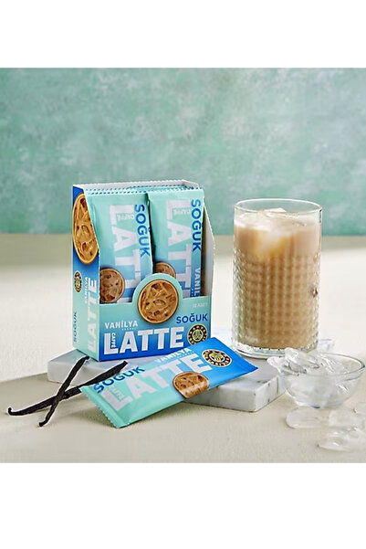Kahve Dünyası Özel Seri Soğuk Vanilya Caffe Latte 10'lu X 1 Paket