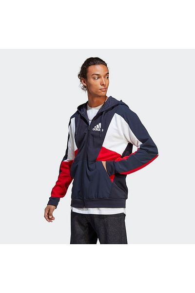 adidas Hanorac ADIDAS pentru barbati M ESS CB FZ HD - HY5935