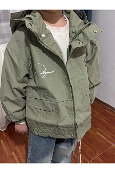 selvi wear Khaki Children's Thin Coat - Stylish and Comfortable