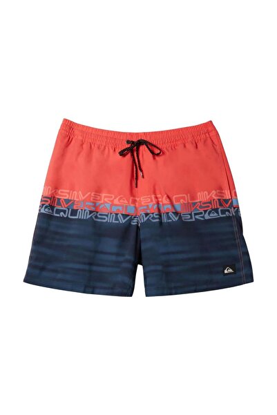 Quiksilver Καθημερινό Wordblock Volley 17 Ανδρικό πολύχρωμο σορτς Volley
