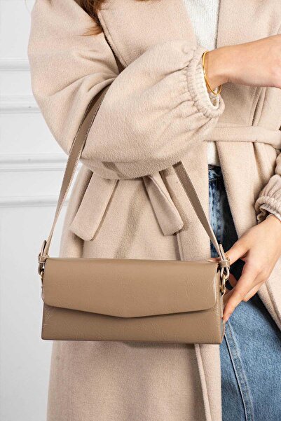 Çanta Trend *** Mink Women's Baguette Evening Dress Bag