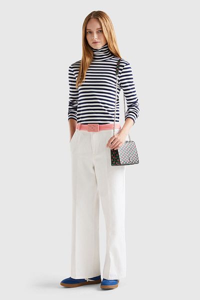 United Colors of Benetton Women / Girls Cream Pants (Model Code: 124P4Dukdf032)