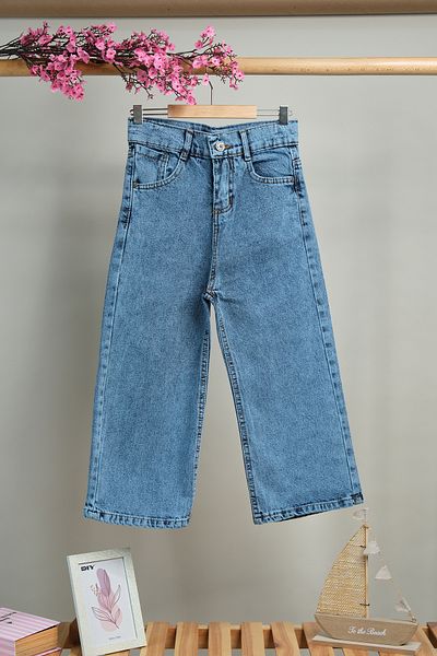Pina Kids Pnt.0214 Model Girl's Spanish Leg Jeans