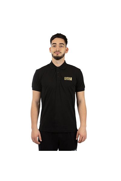 EA7 Emporio Armani Tricou polo EMPORIO ARMANI EA7 pentru barbati TRAIN GOLD LABEL M POLO PIMA PQ - 3DPF02PJ5AZ01200