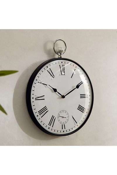 Home Box Mido Wall Station Clock 30x5x38 cm