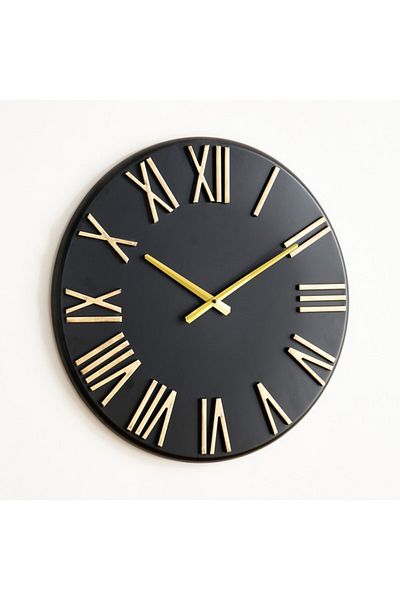Home Box Emir Metal Wall Clock 50x4x50 cm