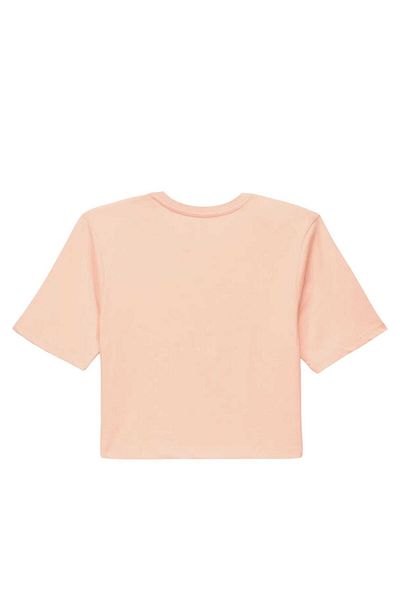 Vans Tricou roz pentru femei Resort Mix Cropped Tropical Peach