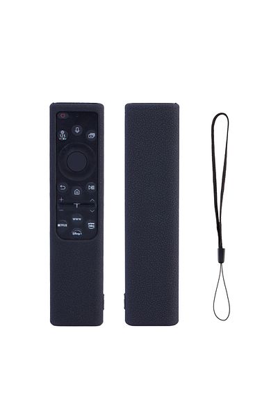 Choice 16.5X4.0X1.55CM black Silicone Protective Case For 2022 Samsung Solar Remote Control BN59 BN68 Smart