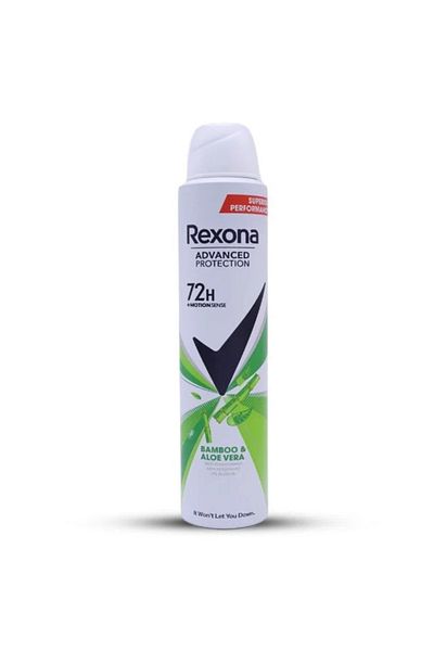 Rexona ريكسونا بخاخ 200 مل مزيل عرق نسائي بامبو الخيزران والصبار انجليزي