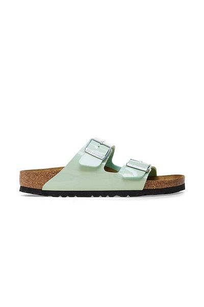 Birkenstock Γυναικείες παντόφλες Arizona Bf Patent Surf Green