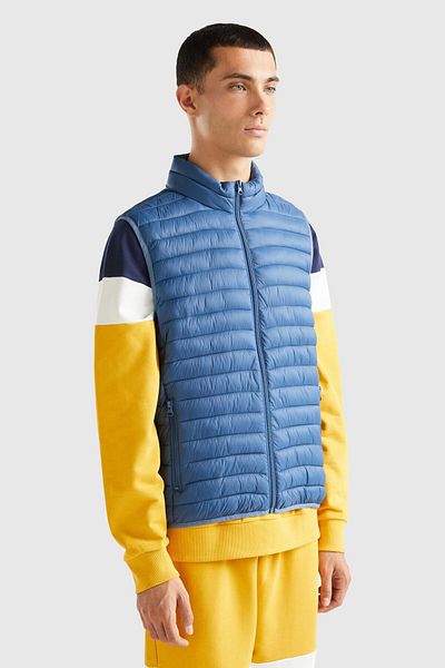 United Colors of Benetton Мъжки син елек (код на модела: 124A2Ba2Uj005)