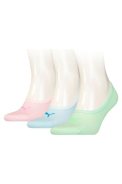 Puma PUMA unisex FOOTIE 3P socks - 90693032