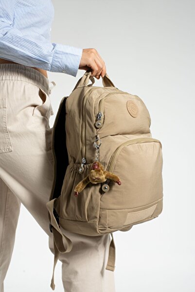 Sanmorris Suya Dayanıklı Çok Gözlü Laptop Bölmeli Okul ve Seyahat Sırt Çantası