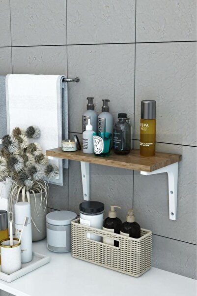 Armarks Tekli Dekoratif Duvar Rafı, Kitaplık ve Organizer, Banyo, Mutfak, Balkon