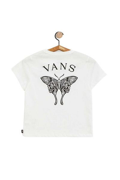 Vans Catchers Club Mini Tricou alb pentru femei