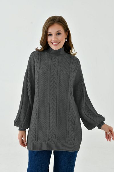 NİSUM MODA Nopen Sweater with Hair Knitting