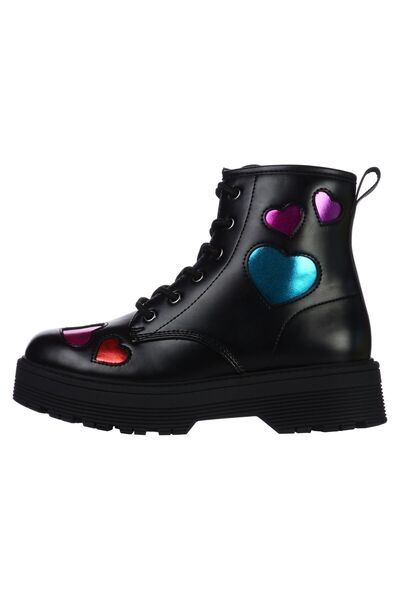 SKECHERS Ghete SKECHERS pentru copii GRAVLEN HI - METALLI - 303409LBLK