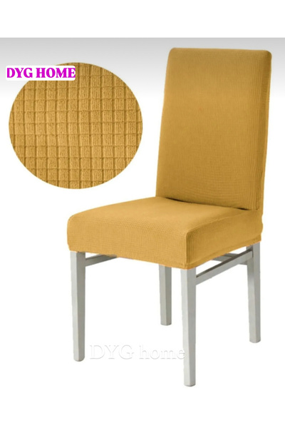 dyg home Sandalye Kılıfı, Sandalye Örtüsü, Lastikli,likralı Chair Cover