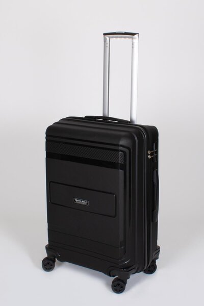 Travel POLO 3'lü Valiz Seti Kırılmaz Siyah 1017