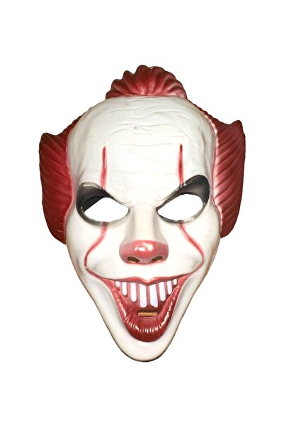 Niyet IT Pennywise Maske - Kostüm Partileri , Maskeli Balo Aksesuar, Cadılar Bayramı