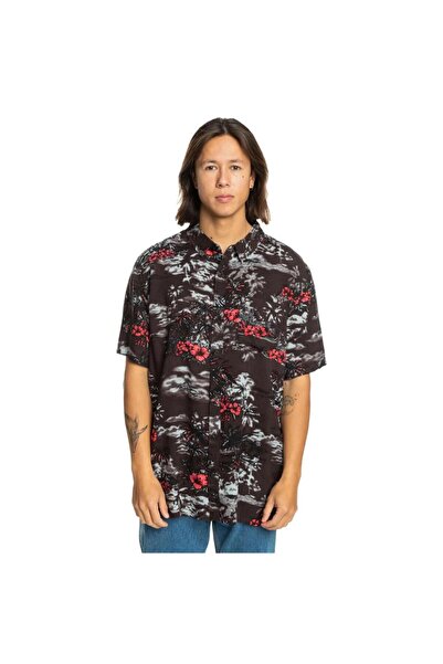 Quiksilver Ανδρικό μπλε πουκάμισο Longmanhill Ss