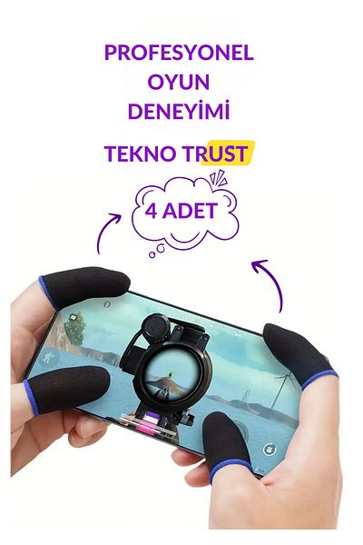 teknotrust قفاز Pubg Fingertip قفاز تحكم حاد وراحة الألعاب يعزز الأداء المتين المفضل لدى اللاعبين