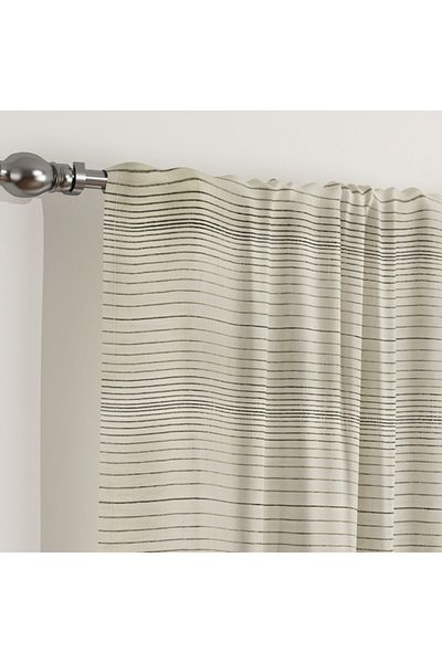 Home Box Cardiff 2-Piece Lined Curtain Pair with Back Tab and Rod Pocket 140x300 cm
