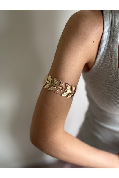 Rossetto Atelier غطاء ذراع سوار بازو 002 من أوراق الذهب