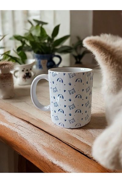 Home Cat Dad Mug