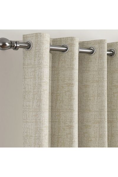 Home Box Martha 2-Piece Jacquard Extra Long Blackout Curtain Set 140x300 cm