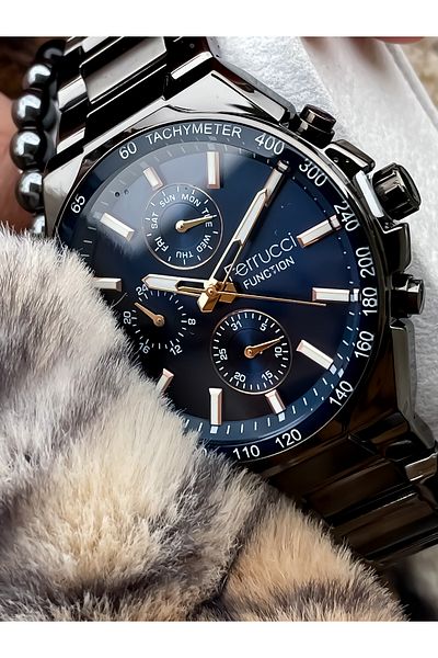 Ferrucci Men's Watch All F. Active 2 Years Warranty with Bracelet Gift