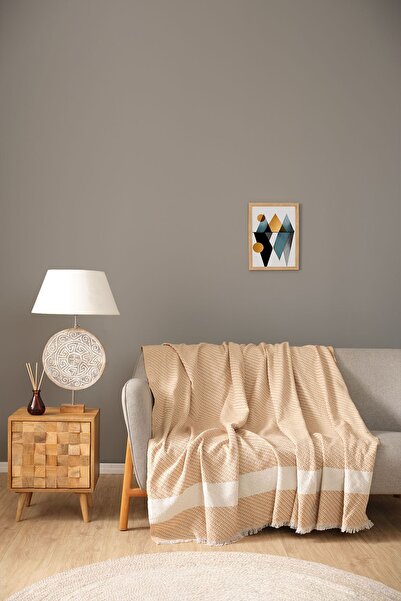 Karaca Home Wilma Bej Koltuk Örtüsü 170 x 210 Cm