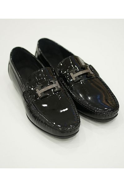 MARCOMEN Erkerk Black Patent Leather Loafers
