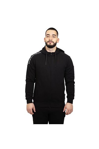 EA7 Emporio Armani Hanorac EMPORIO ARMANI EA7 pentru barbati TRAIN LOGO SERIES M TAPE HOODIE FZ - 6DPM12PJOGZ01200