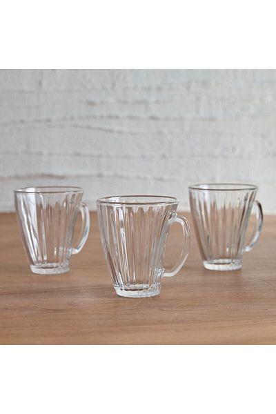 Home Box Luminarc Claire Pop 3-Piece Mug Set 250 ml