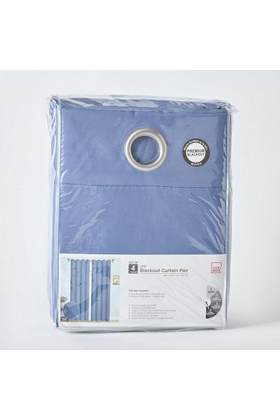 Home Box UNI 4-Piece Blackout Curtain Set 140x240 cm