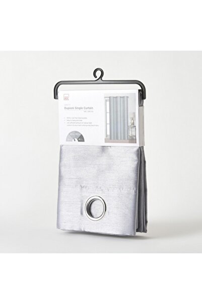 Home Box Amity Dupioni Extra Long Single Curtain 140x300 cm